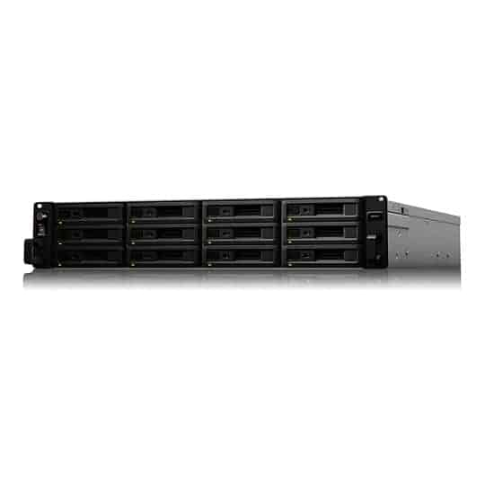 Synology 12 Bay 2U RX1217 Rackmount Expansion Unit w-12x Toshiba 12TB Enterprise HDD